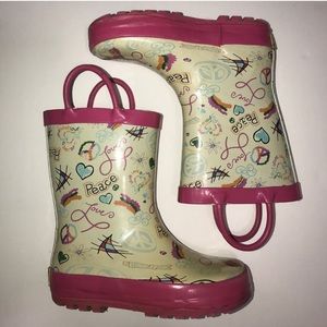 Toddler rain boots size 10